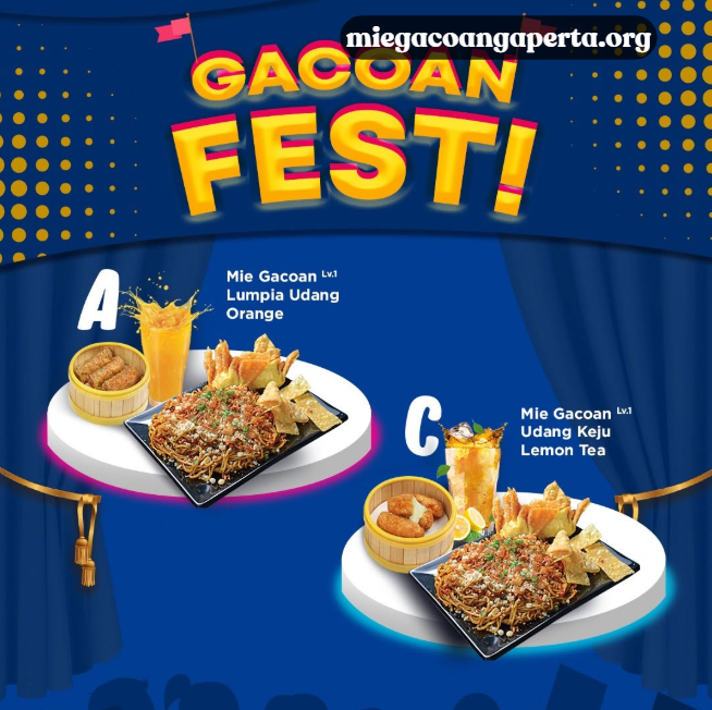Gacoan Fest – Paket Hemat dengan Mie, Dimsum, dan Minuman Segar